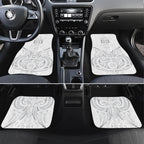 Maori Rugby Custom Ngaru Mangopare Car Mats Kiwikiwi Niho Taniwha Motif