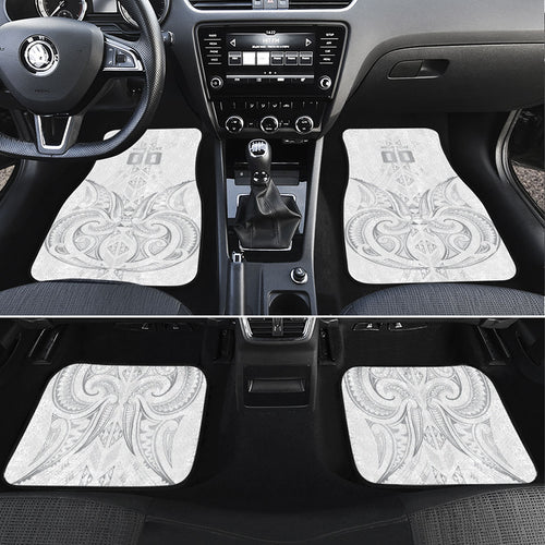 Maori Rugby Custom Ngaru Mangopare Car Mats Kiwikiwi Niho Taniwha Motif