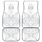 Maori Rugby Custom Ngaru Mangopare Car Mats Kiwikiwi Niho Taniwha Motif