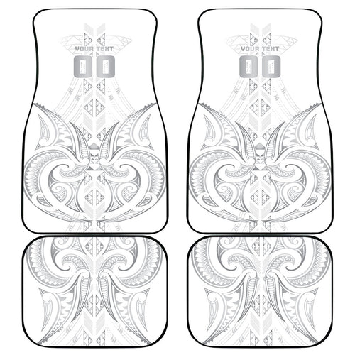 Maori Rugby Custom Ngaru Mangopare Car Mats Kiwikiwi Niho Taniwha Motif