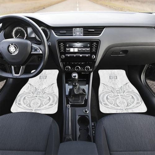 Maori Rugby Custom Ngaru Mangopare Car Mats Kiwikiwi Niho Taniwha Motif