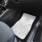 Maori Rugby Custom Ngaru Mangopare Car Mats Kiwikiwi Niho Taniwha Motif