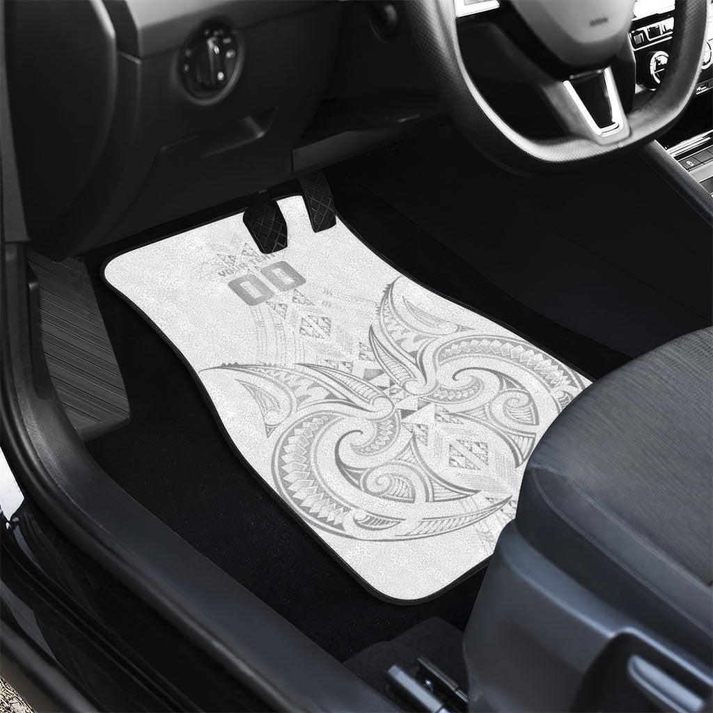 Maori Rugby Custom Ngaru Mangopare Car Mats Kiwikiwi Niho Taniwha Motif
