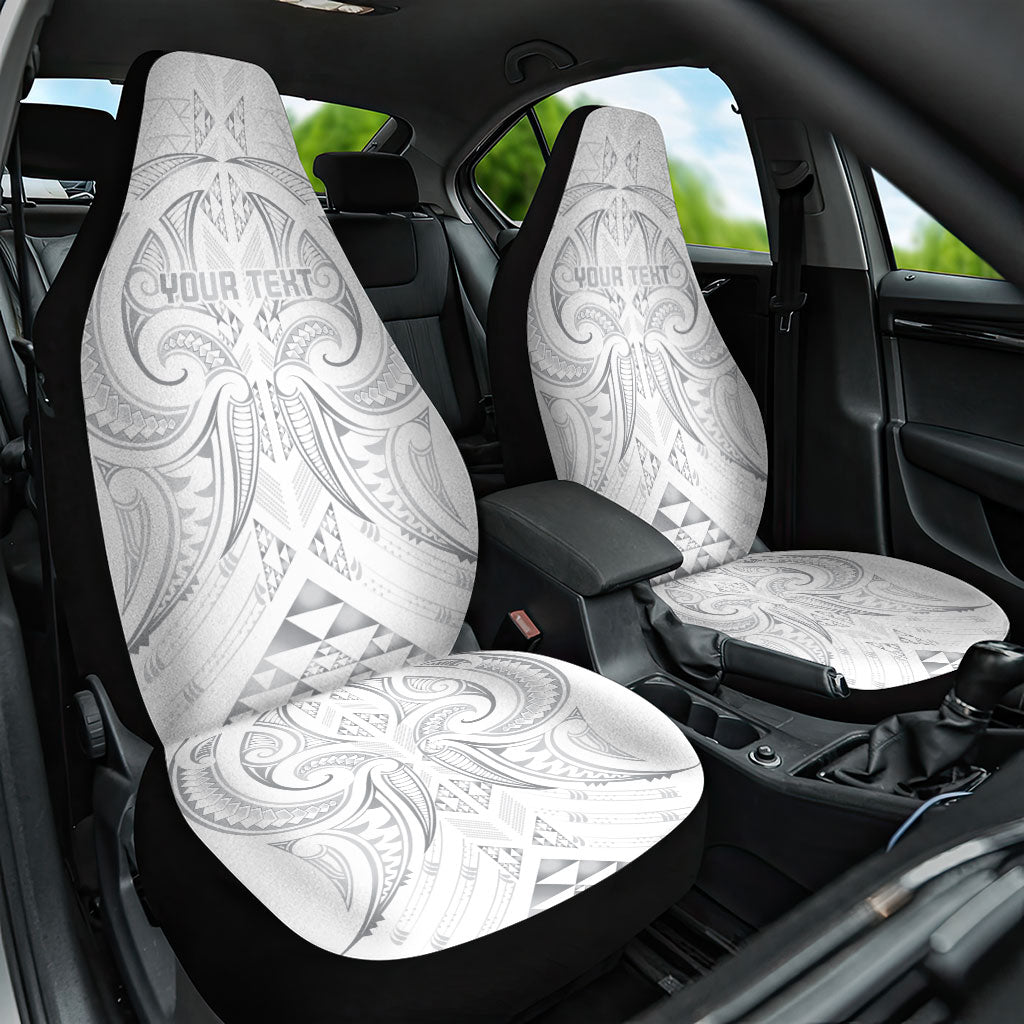 Maori Rugby Custom Ngaru Mangopare Car Seat Cover Kiwikiwi Niho Taniwha Motif