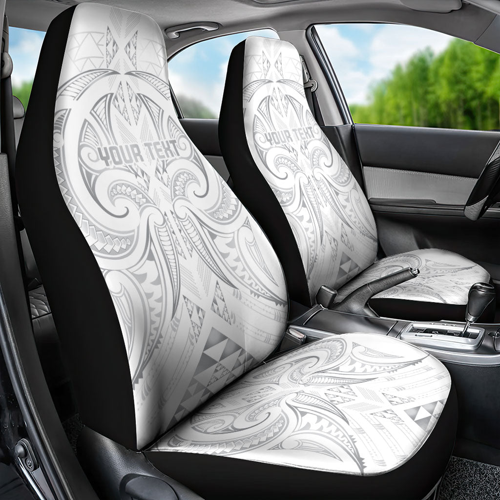 Maori Rugby Custom Ngaru Mangopare Car Seat Cover Kiwikiwi Niho Taniwha Motif