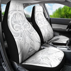 Maori Rugby Custom Ngaru Mangopare Car Seat Cover Kiwikiwi Niho Taniwha Motif