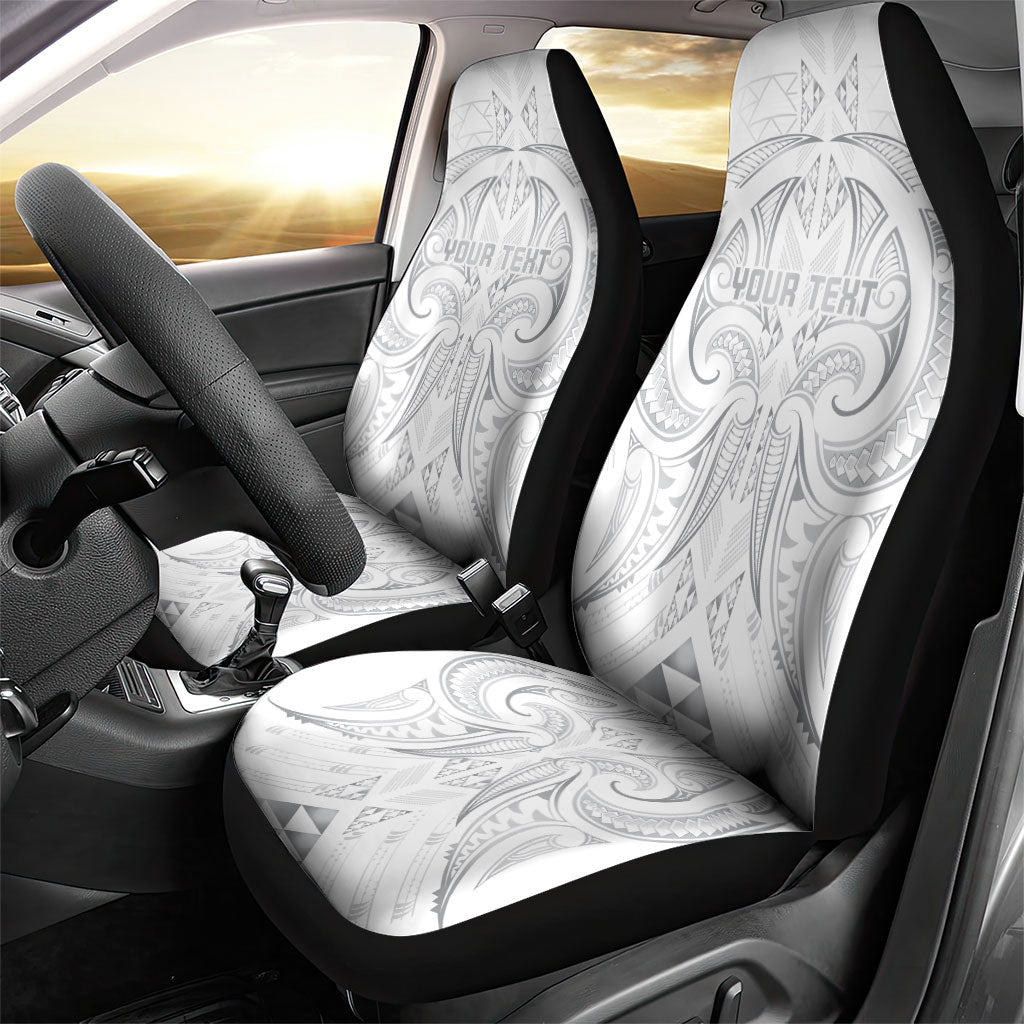 Maori Rugby Custom Ngaru Mangopare Car Seat Cover Kiwikiwi Niho Taniwha Motif