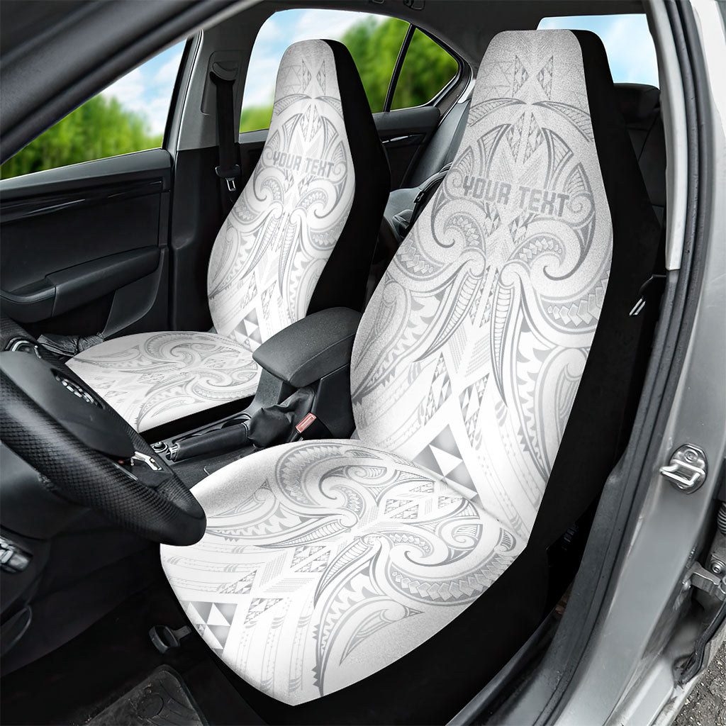 Maori Rugby Custom Ngaru Mangopare Car Seat Cover Kiwikiwi Niho Taniwha Motif