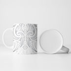 Maori Rugby Custom Ngaru Mangopare Ceramic Mug Kiwikiwi Niho Taniwha Motif