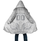 Maori Rugby Custom Ngaru Mangopare Cloak Kiwikiwi Niho Taniwha Motif
