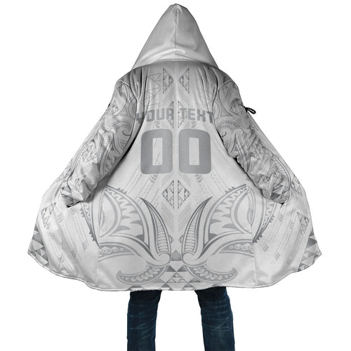 Maori Rugby Custom Ngaru Mangopare Cloak Kiwikiwi Niho Taniwha Motif