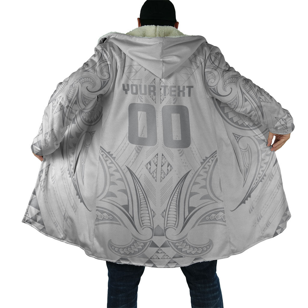 Maori Rugby Custom Ngaru Mangopare Cloak Kiwikiwi Niho Taniwha Motif