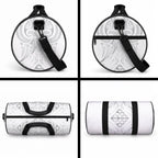 Maori Rugby Custom Ngaru Mangopare Duffle Bag Kiwikiwi Niho Taniwha Motif