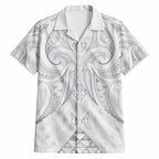 Maori Rugby Custom Ngaru Mangopare Hawaiian Shirt Kiwikiwi Niho Taniwha Motif