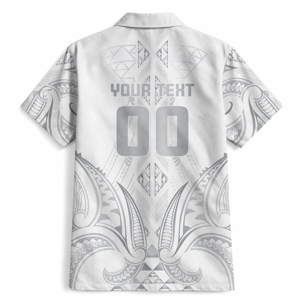 Maori Rugby Custom Ngaru Mangopare Hawaiian Shirt Kiwikiwi Niho Taniwha Motif