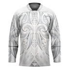 Maori Rugby Custom Ngaru Mangopare Hockey Jersey Kiwikiwi Niho Taniwha Motif
