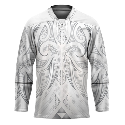 Maori Rugby Custom Ngaru Mangopare Hockey Jersey Kiwikiwi Niho Taniwha Motif