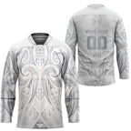 Maori Rugby Custom Ngaru Mangopare Hockey Jersey Kiwikiwi Niho Taniwha Motif