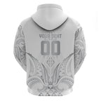 Maori Rugby Custom Ngaru Mangopare Hoodie Kiwikiwi Niho Taniwha Motif