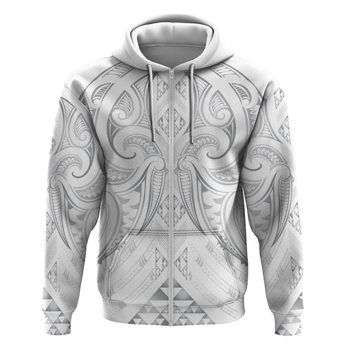 Maori Rugby Custom Ngaru Mangopare Hoodie Kiwikiwi Niho Taniwha Motif