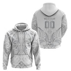 Maori Rugby Custom Ngaru Mangopare Hoodie Kiwikiwi Niho Taniwha Motif