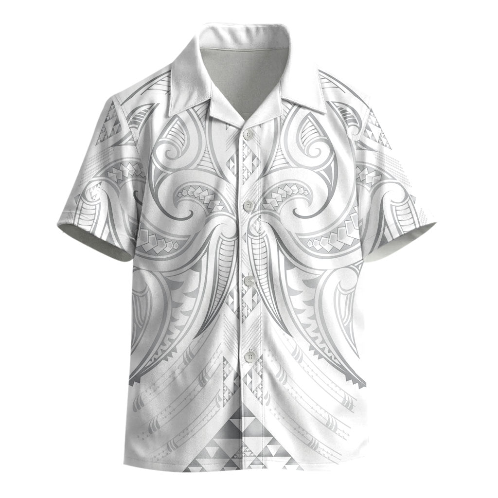Maori Rugby Custom Ngaru Mangopare Kid Hawaiian Shirt Kiwikiwi Niho Taniwha Motif