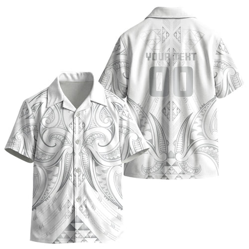 Maori Rugby Custom Ngaru Mangopare Kid Hawaiian Shirt Kiwikiwi Niho Taniwha Motif