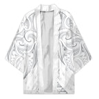 Maori Rugby Custom Ngaru Mangopare Kimono Kiwikiwi Niho Taniwha Motif