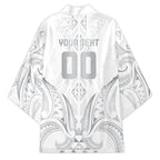 Maori Rugby Custom Ngaru Mangopare Kimono Kiwikiwi Niho Taniwha Motif