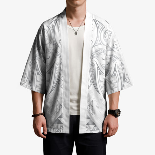 Maori Rugby Custom Ngaru Mangopare Kimono Kiwikiwi Niho Taniwha Motif