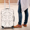 Maori Rugby Custom Ngaru Mangopare Luggage Cover Kiwikiwi Niho Taniwha Motif