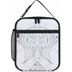 Maori Rugby Custom Ngaru Mangopare Lunch Bag Kiwikiwi Niho Taniwha Motif
