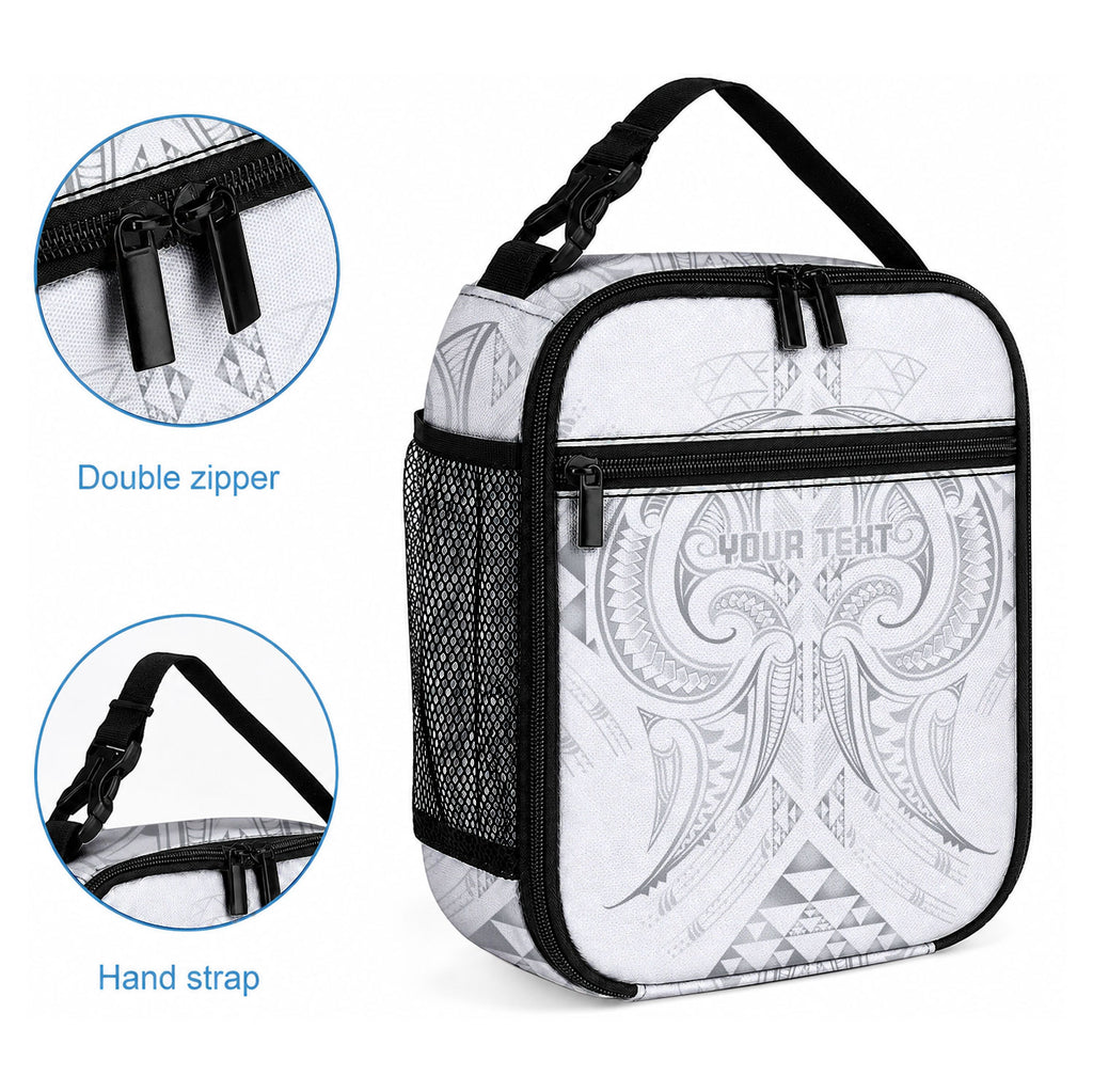 Maori Rugby Custom Ngaru Mangopare Lunch Bag Kiwikiwi Niho Taniwha Motif