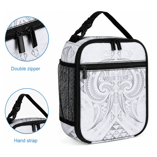 Maori Rugby Custom Ngaru Mangopare Lunch Bag Kiwikiwi Niho Taniwha Motif