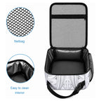 Maori Rugby Custom Ngaru Mangopare Lunch Bag Kiwikiwi Niho Taniwha Motif
