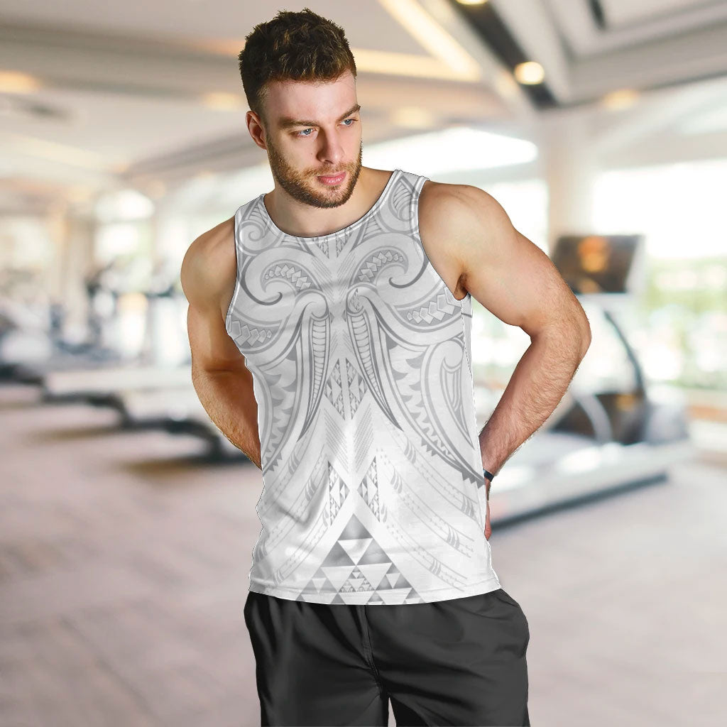 Maori Rugby Custom Ngaru Mangopare Men Tank Top Kiwikiwi Niho Taniwha Motif