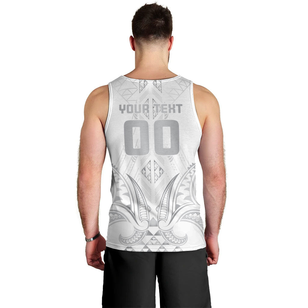 Maori Rugby Custom Ngaru Mangopare Men Tank Top Kiwikiwi Niho Taniwha Motif