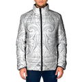 Maori Rugby Custom Ngaru Mangopare Padded Jacket Kiwikiwi Niho Taniwha Motif