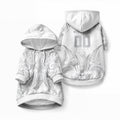 Maori Rugby Custom Ngaru Mangopare Pet Hoodie Kiwikiwi Niho Taniwha Motif