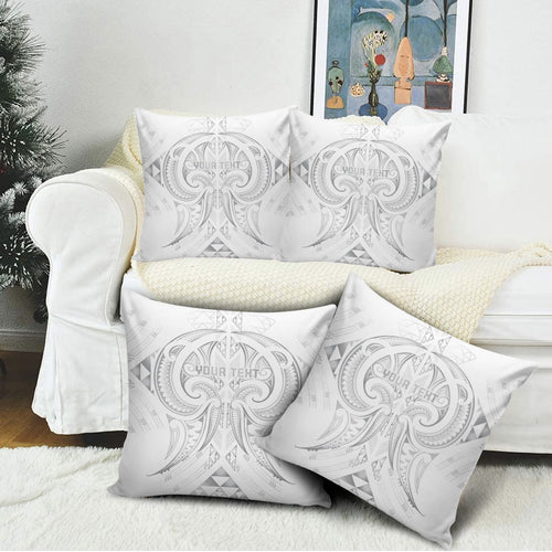 Maori Rugby Custom Ngaru Mangopare Pillow Cover Kiwikiwi Niho Taniwha Motif