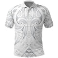 Maori Rugby Custom Ngaru Mangopare Polo Shirt Kiwikiwi Niho Taniwha Motif