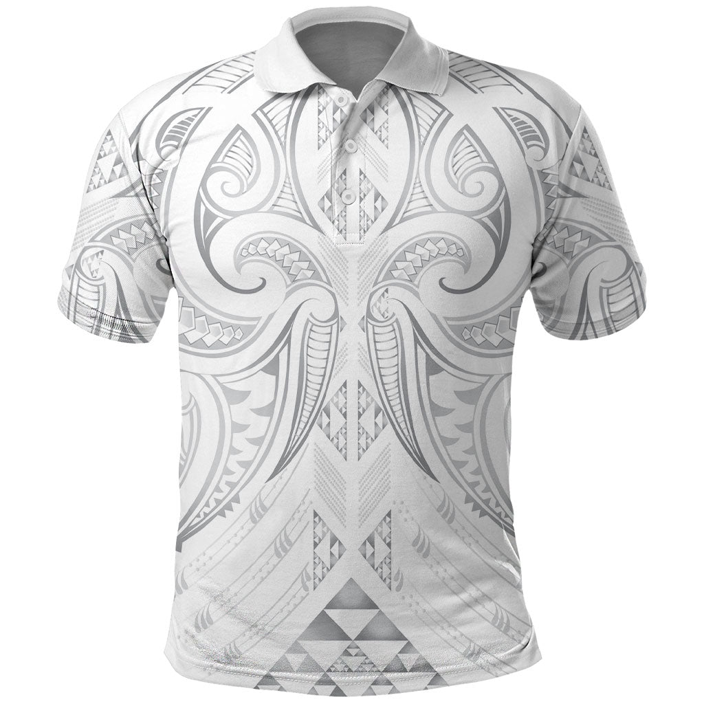 Maori Rugby Custom Ngaru Mangopare Polo Shirt Kiwikiwi Niho Taniwha Motif