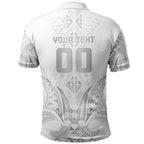 Maori Rugby Custom Ngaru Mangopare Polo Shirt Kiwikiwi Niho Taniwha Motif