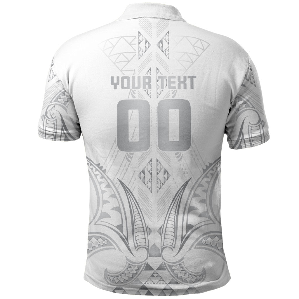 Maori Rugby Custom Ngaru Mangopare Polo Shirt Kiwikiwi Niho Taniwha Motif