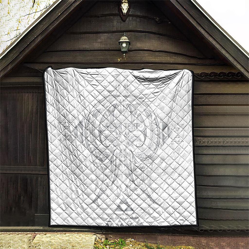 Maori Rugby Custom Ngaru Mangopare Quilt Kiwikiwi Niho Taniwha Motif