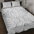 Maori Rugby Custom Ngaru Mangopare Quilt Bed Set Kiwikiwi Niho Taniwha Motif