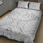 Maori Rugby Custom Ngaru Mangopare Quilt Bed Set Kiwikiwi Niho Taniwha Motif
