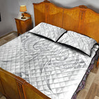 Maori Rugby Custom Ngaru Mangopare Quilt Bed Set Kiwikiwi Niho Taniwha Motif