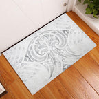 Maori Rugby Custom Ngaru Mangopare Rubber Doormat Kiwikiwi Niho Taniwha Motif