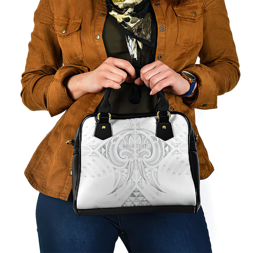 Maori Rugby Custom Ngaru Mangopare Shoulder Handbag Kiwikiwi Niho Taniwha Motif